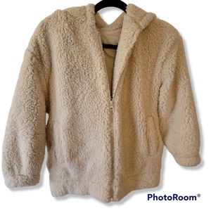 Sherpa jacket, GAP teen, size Medium